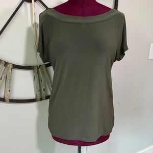 Per Seption Concepts Olive Green Women's Top